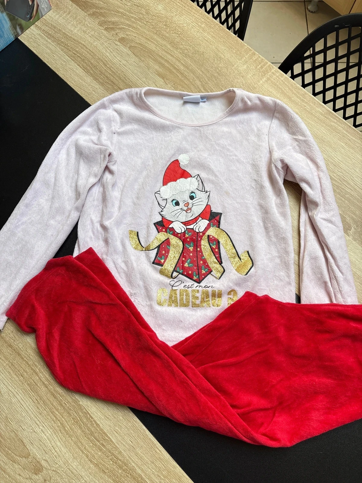 Pyjama Marie les aristochats Disney 8 ans